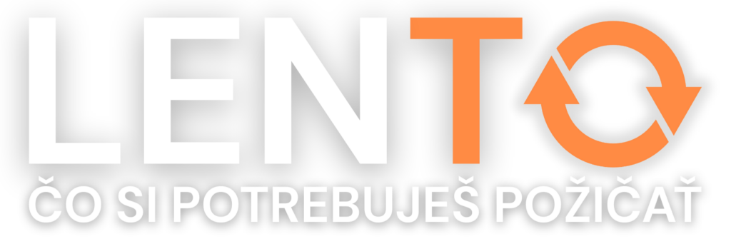 LENTO čo si potrebuješ požičať - logo
